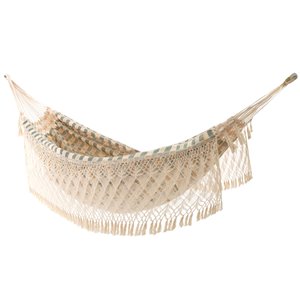 Vivere Brazilian Double Hammock - Cotton - Honey Island