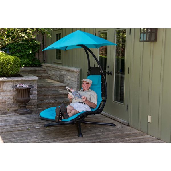 Vivere Original Dream 360 Swivel Lounge Chair True Turquoise