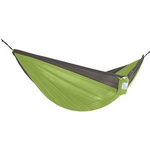 Hamac parachute double en nylon de Vivere, Storm/Apple