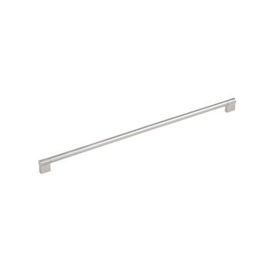 Richelieu Avellino Contemporary Cabinet Pull - 22.62-in - Brushed Nickel