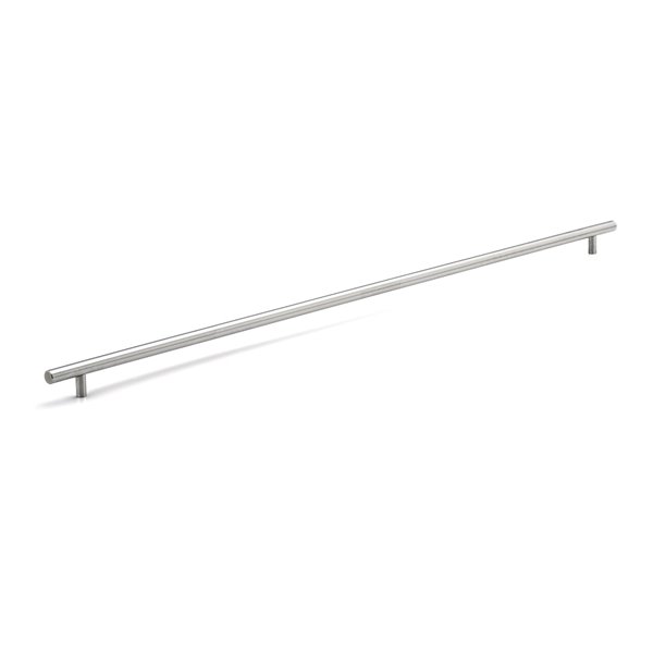 Richelieu Tivoli Modern Cabinet Pull - 792-mm - Stainless Steel