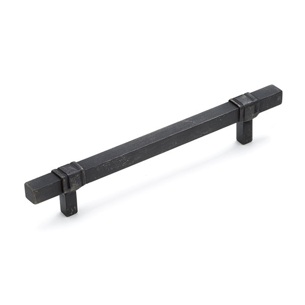 Richelieu Castelo Modern Cabinet Pull - 160-mm - Matte Black Iron