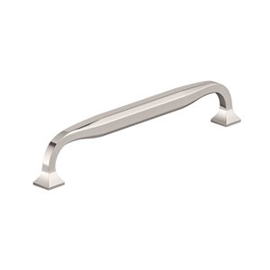 Richelieu Dorchester Transitional Cabinet Pull - 160-mm - Polished Nickel