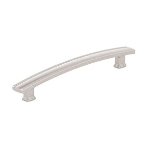 Richelieu Marsala Transitional Cabinet Pull - 192-mm - Brushed Nickel