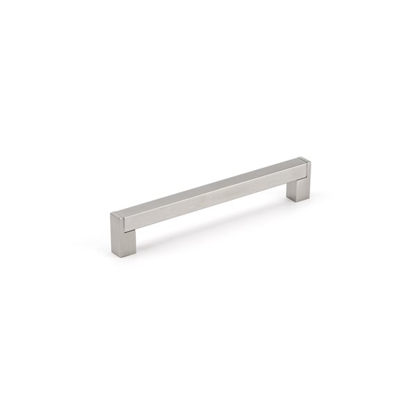 Richelieu Lipari Contemporary Cabinet Pull - 192-mm - Brushed Nickel