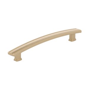 Richelieu Marsala Transitional Cabinet Pull - 192-mm - Champagne Bronze