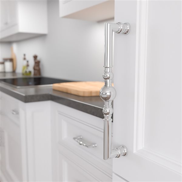 Richelieu Firenze Traditional Cabinet Pull - 320-mm - Chrome