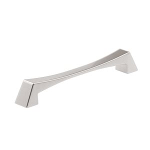 Richelieu Vivara Contemporary Cabinet Pull - 192-mm - Brushed Nickel