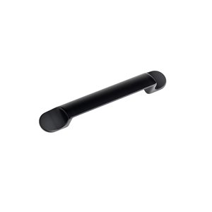 Richelieu Bologna Contemporary Cabinet Pull - 96-mm - Matte Black