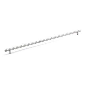 Richelieu Tivoli Modern Cabinet Pull - 28.12-in - Stainless Steel