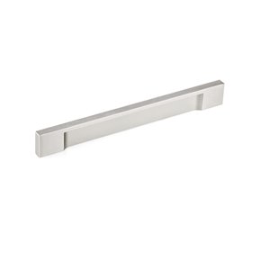 Richelieu Viareggio Contemporary Cabinet Pull - 160-mm - Stainless Steel