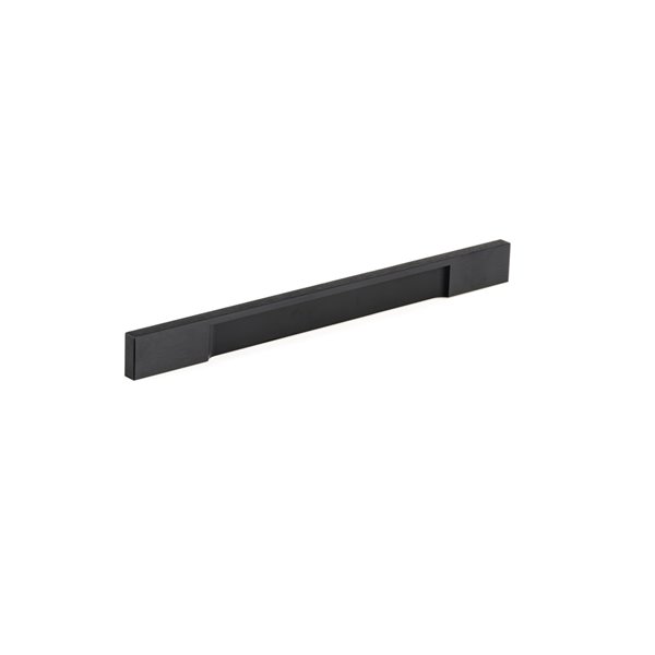 Richelieu Viareggio Contemporary Cabinet Pull - 224-mm - Brushed Black