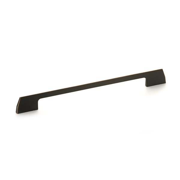 Richelieu Clason Contemporary Cabinet Pull - 256-mm - Oil Rubbed Bronze