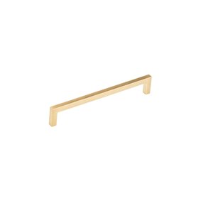 Richelieu Lambton Contemporary Cabinet Pull - 192-mm - Champagne Bronze