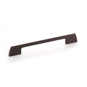 Richelieu Clason Contemporary Cabinet Pull - 192-mm - Oil Rubbed Bronze