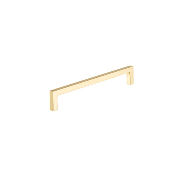 Richelieu Lambton Contemporary Cabinet Pull - 192-mm - Satin Brass