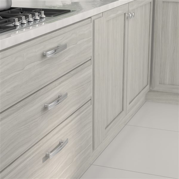 Richelieu Marsala Transitional Cabinet Pull - 128-mm - Chrome