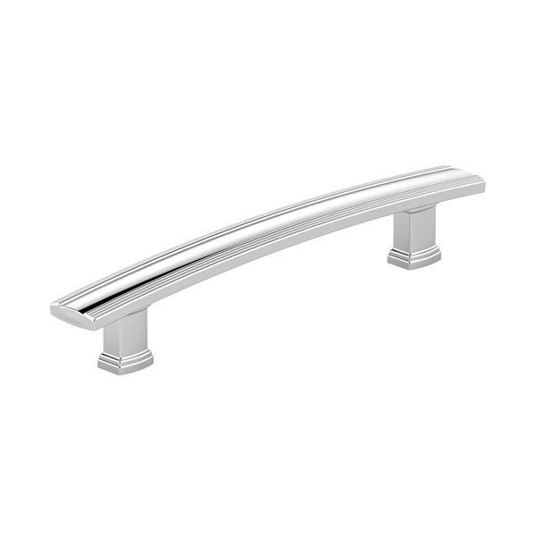 Richelieu Marsala Transitional Cabinet Pull - 128-mm - Chrome