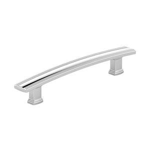 Richelieu Marsala Transitional Cabinet Pull - 128-mm - Chrome