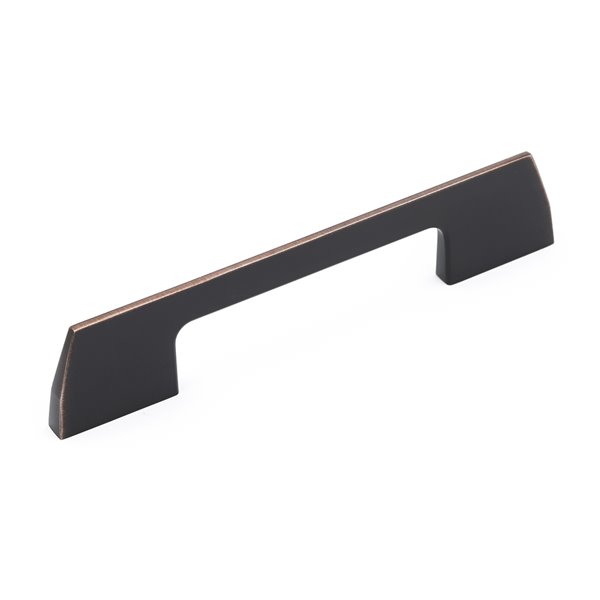 Richelieu Clason Contemporary Cabinet Pull - 96-mm - Oil Rubbed Bronze