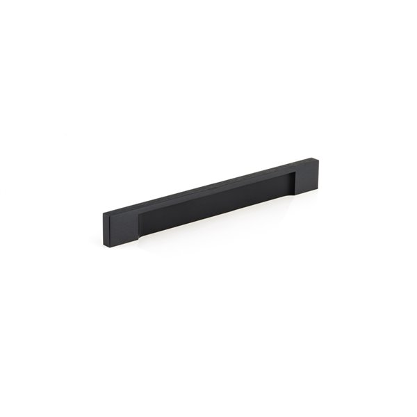 Richelieu Viareggio Contemporary Cabinet Pull - 160-mm - Brushed Black