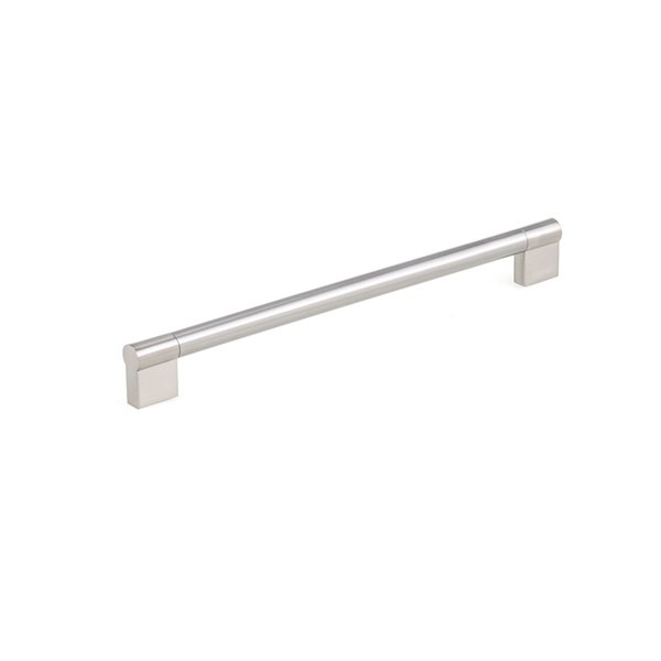 Richelieu Avellino Contemporary Cabinet Pull - 256-mm - Brushed Nickel