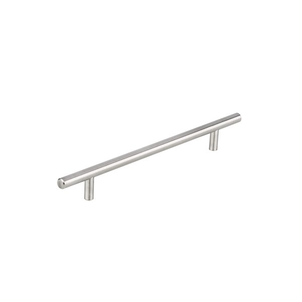 Richelieu Washington Modern Cabinet Pull - 192-mm - Stainless Steel