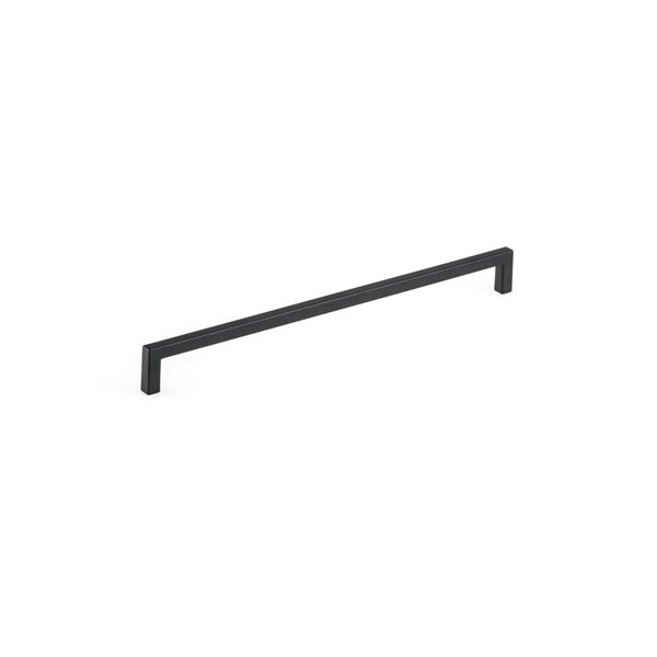 Richelieu Contemporary Cabinet Pull - 320-mm - Matte Black