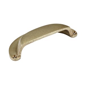 Richelieu Traditional Cabinet Pull - 102-mm - Pewter Bronze