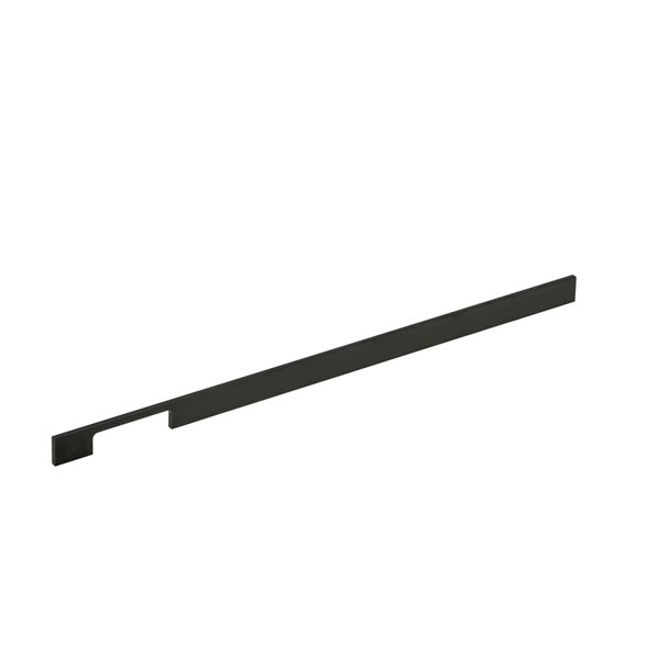 Richelieu Aversa Contemporary Cabinet Pull - 640-mm - Matte Black