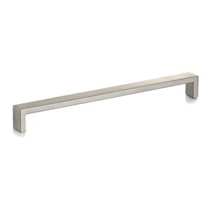 Richelieu Williamsburg Modern Cabinet Pull - 256-mm - Stainless Steel