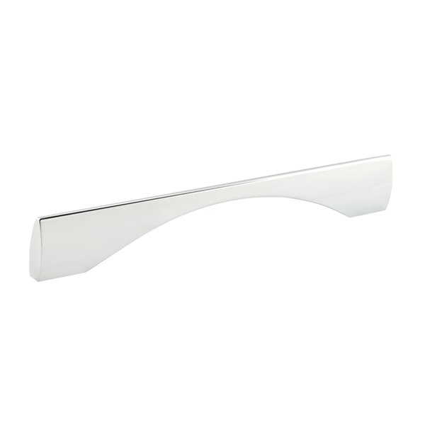 Richelieu Meridian Contemporary Cabinet Pull - 160-mm - Chrome