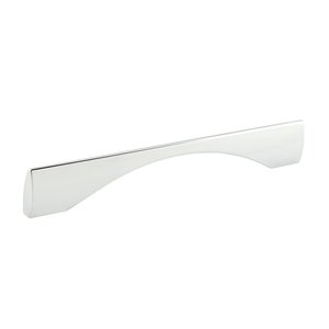 Richelieu Meridian Contemporary Cabinet Pull - 160-mm - Chrome