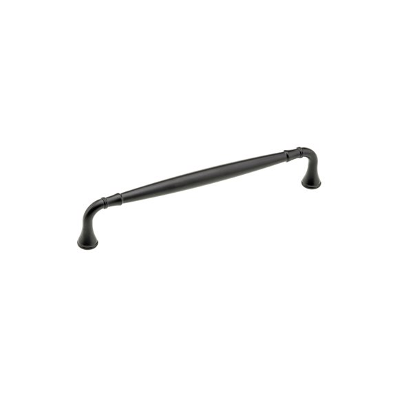 Richelieu Candiac Traditional Cabinet Pull - 192-mm - Matte Black