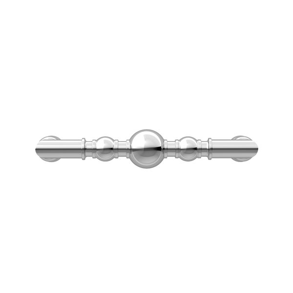 Richelieu Newtown Contemporary Cabinet Pull - 128-mm - Graphite