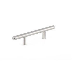 Richelieu Washington Contemporary Cabinet Pull - 76-mm - Stainless Steel