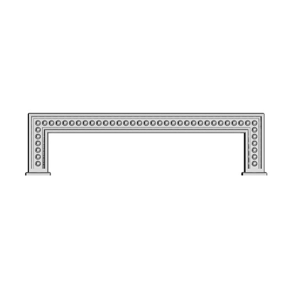 Richelieu Torcello Transitional Cabinet Pull - 128-mm - Chrome