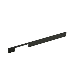 Richelieu Aversa Contemporary Cabinet Pull - 320-mm - Matte Black