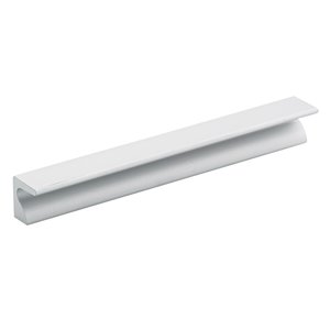 Richelieu Vigevano Contemporary Cabinet Pull - 96-mm - Aluminum