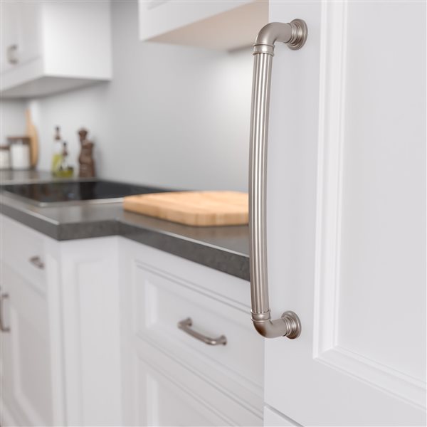 Richelieu Casoria Traditional Cabinet Pull - 320-mm - Brushed Nickel