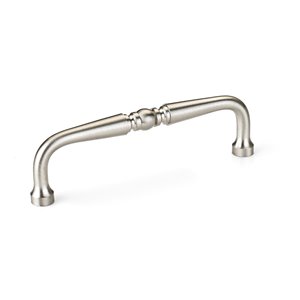 Richelieu Laval Traditional Cabinet Pull - 96-mm - Brushed Nickel