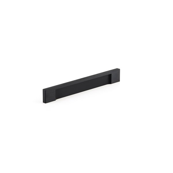 Richelieu Viareggio Contemporary Cabinet Pull - 128-mm - Brushed Black