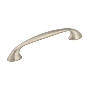 Richelieu Montréal Transitional Cabinet Pull - 128-mm - Brushed Nickel