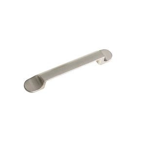 Richelieu Bologna Contemporary Cabinet Pull - 96-mm - Brushed Nickel