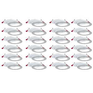 Nadair Swivel LED Slim Lights with 3 Colour Temperatures - 4-in - 24 Pack
