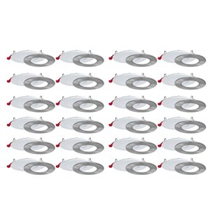 Nadair Swivel LED Slim Lights with 3 Colour Temperatures - 3-in - 24 Pack