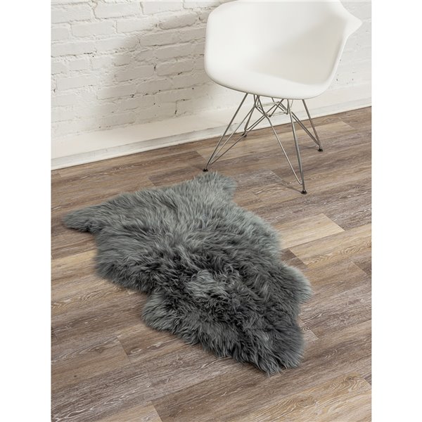Lifestyle Natural Milan Platinum Indoor Handcrafted Area Rug - 2-in x 3-in