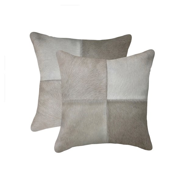 Cowhide decorative cheap pillows