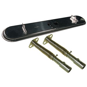 Music City Metals Double Bar Burner for Arkla and Charmglow Gas Grills - Stainless Steel - 15.5-in