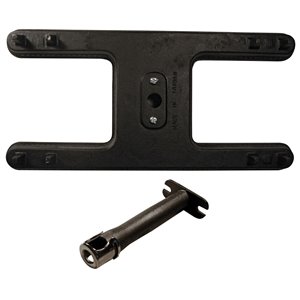 Music City Metals Single Bar Burner for Charmglow Gas Grills - Cast Iron - 15.88-in